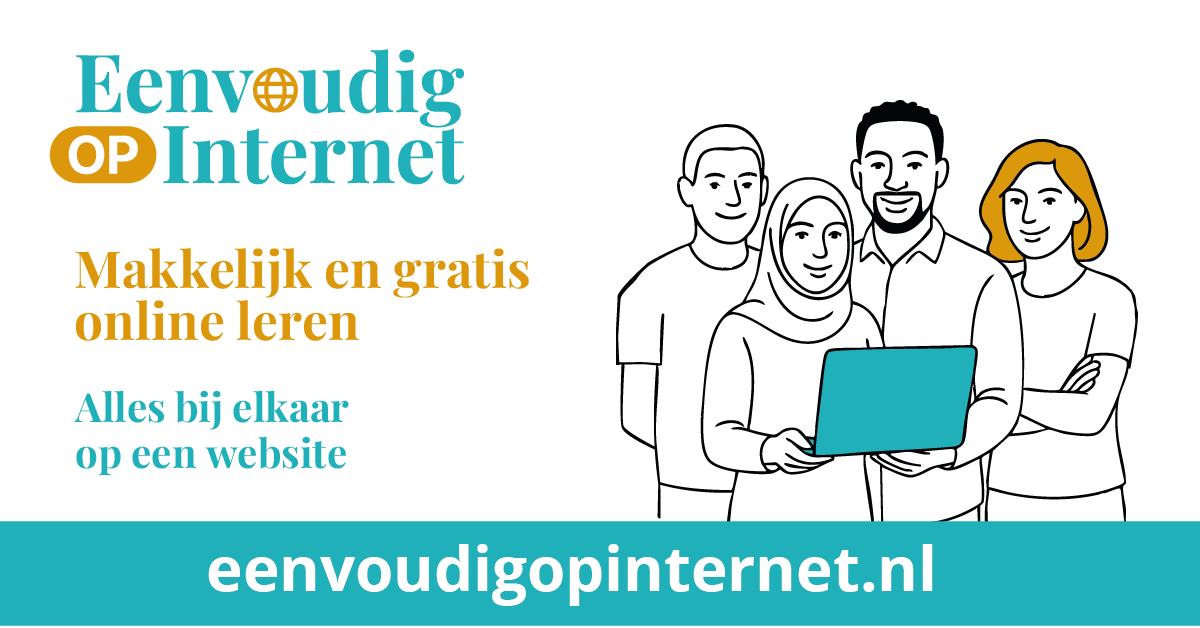 Eenvoudig op internet!